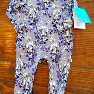 Posh peanut purple newborn onesie